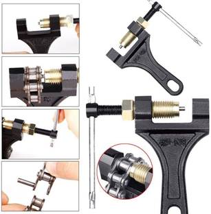 Digital Craft Universal Motorcycle Chain Removal Bike Link Breaker Splitter MTB Cycle Repair Tool Chains Extractor Cutter Auto Accessories Single Sided Speciality