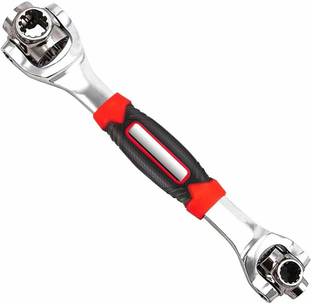 SXDHK 48 in 1 Socket Wrench Multifunction Wrench Tool Multi Function Universal tools Wrench spanner set adjustable set Double Sided Socket Wrench (Pack of 1) Double Sided Open End Wrench
