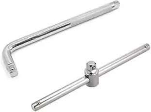 TOOLMATCH L-Handle L Shape Curved Rod Extend Bar 10 incha L-Handle Socket Wrench 12 inch L-Handle L Shape Curved Rod Extend Bar 10 incha L-Handle Socket Wrench 12 inch Double Sided L Type Wrench