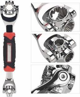 crownsmill Tiger Wrench 48 in 1 Universal Socket Wrench Multifunction Hand Tool Double Sided Socket Wrench