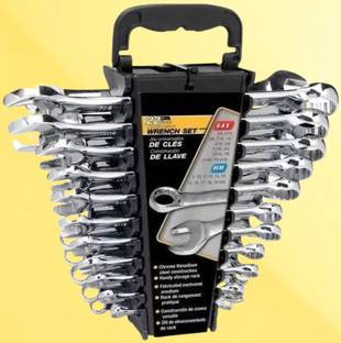 house of common 12 PC Wrench Set 0I1 12 PC Wrench Set 0I1 Double Sided Combination Wrench
