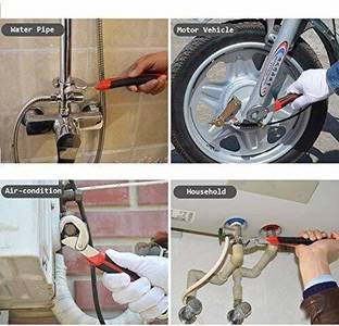 GaxQuly Wrench Set All In One Multi Function Universal Spanner Garden snap n' Grip Double Sided Combination Wrench Set Multi-Function Universal Snap N Grip Adjustable Wrench Spanner Set-Multi-Function Universal Quick Snap N Grip Adjustable Wrench Spanner Set-2pcs Double Sided Socket Wrench Double Sided Speed Wrench