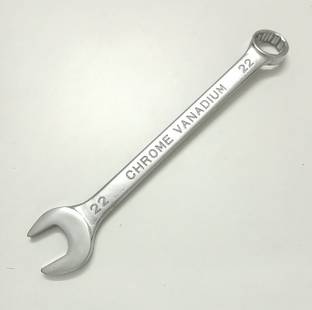 TOM 22 mm CRV Hardened and Tempered Double Sided Combination Wrench