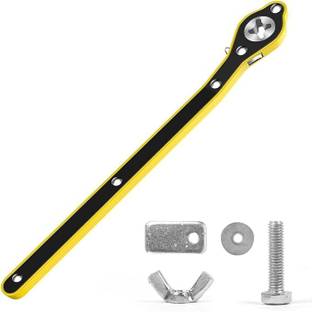Bhavi Lifestyle Original Universal Car Jack Ratchet Wrench|| 360 Forward and Reverse||Jack Lug Handle Tool|Tire Wheel Jack Wrench Double Sided Rachet Wrench