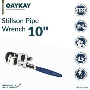 Oaykay 1805.1 OAYKAY TOOLS Pipe Wrenches Stillson Pattern|Hand Tool|Multicolor Single Sided Pipe Wrench