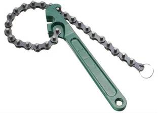 SHMART OIL FILTER WRENCH CHAIN 9INCH OIL FILTER WRENCH CHAIN 9INCH Single Sided Open End Wrench