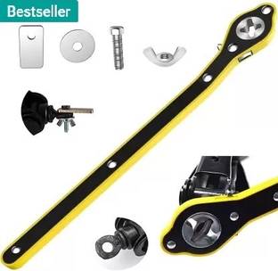 LUHI Jacks Tool_30_Car Labor-Saving Jack Ratchet Wrench Alloy Steel Long Handle Car Labor-Saving Jack Ratchet Wrench Alloy Steel Long Handle Single Sided Speed Wrench