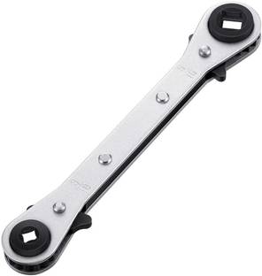 B K Jagan and Co Refrigeration Ratchet Wrench Refrigeration Ratchet Wrench - 4 Size Square Double Sided Rachet Wrench