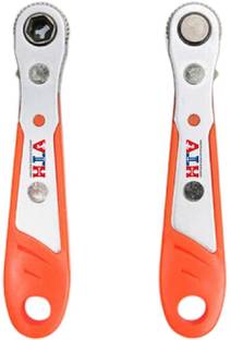 VTH Mini Hexagon Torx Ratchet Spanner Quick Release Socket Driver Allen Key Wrench Wrenches Universal Tool Car Repair Tools Single Sided Rachet Wrench