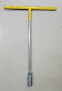 Inditrust new 1pc Hex T Spanner size- 12mm Single Sided T Type Wrench