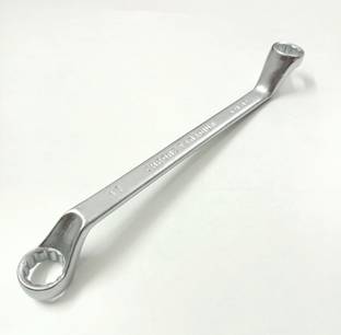 TOM 16x17 mm Deep Offset Ring Spanner Heavy Duty Hardened and Tempered Double Sided Speciality