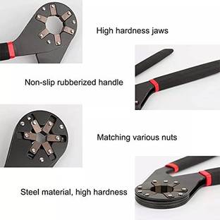 DIVINE CLUB FASHION Inch Bionic Adjustable Round Head Wrench by Logger Head Tools Single Sided Bionic Wrench