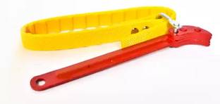 Ubod 9"inch Belt Wrench Oil Filter Puller trap Spanner Chain Single Sided Open End Wrench