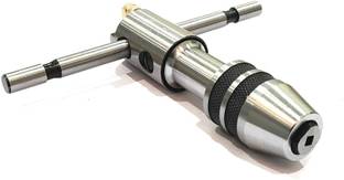 KALANJARI Ratchet T-Handle Tap Wrench 1/16" TO 5/32" Ratchet T-Handle Tap Wrench 1/16" TO 5/32" Double Sided T Type Wrench