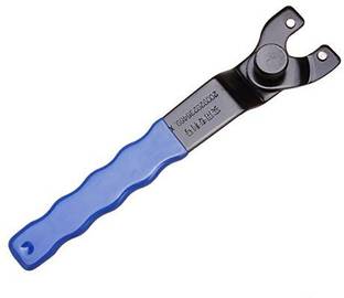 AASONS 10-30mm AASONS Metal Adjustable Angle Grinder Key Wrench Pin Spanner Nuts Tool Single Sided Speciality