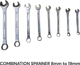 TAPARIA CSS8 Combination spanner set Double Sided Combination Wrench
