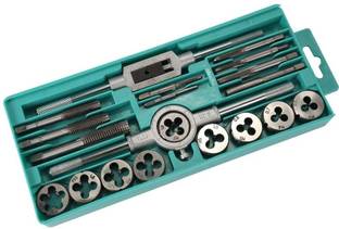 ARUDIP Tap and Die Set Thread M3 to M12 Thread Repair Kit Standard Screwdriver Set