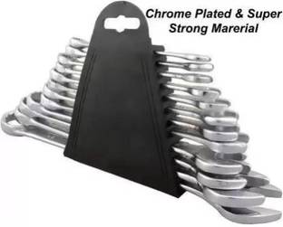 GreenLove New Style Wrench Set for Home Uses 385 SPANNER SET OF 12 Double Sided Open End Wrench
