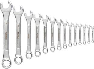 EASTMAN E-2005 Combination Spanners-Recessed Panel-CRV Double Sided Combination Wrench