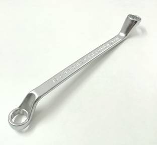 TOM 14x15 mm Deep Offset Ring Spanner Heavy Duty Hardened and Tempered Double Sided Speciality