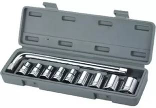 One Stop Shop 10 pcs Socket Wrench Set Spanner Car Ship Machine Repair Service Tools Kit SOCKET SET Single Sided Socket Wrench