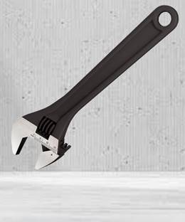 Aldeco Multi-Use 10” Wrench – Alloy Steel, Comfort Handle, Durable Design Single Sided Open End Wrench