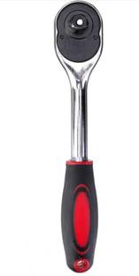 High Q HIGH QUALITY QUICK RELEASE 1/2 INCH DRIVER RATCHET HANDLE OR WRENCH SINGLE SIDED 10 INCH LONG RACHET HANDLE OF 1/2INCH Single Sided Rachet Wrench