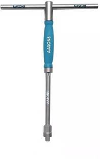 AASONS T-handle for Sockets Turbo Speed Socket Drive Handle (1/4" Square Drive) AASONS T-handle for Sockets Turbo Speed Socket Drive Handle (1/4" Square Drive) Single Sided T Type Wrench