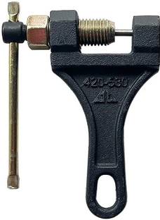 RanPra Chain Breaker Splitter Cutter Link Remover & Connecter Tool Chain Breaker Splitter Cutter & Riveting Tool – 420 to 530 Chain Single Sided Speciality