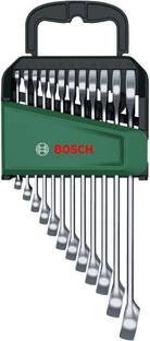 BOSCH COMBINATION WRENCH 12-PIECES SET COMBINATION WRENCH 12-PIECES SET Double Sided Socket Wrench
