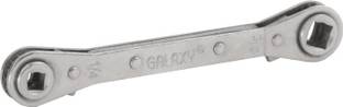 GALAXY Wrench Reversible Ratchet Wrench 1/4", 3/16" & 3/8", 5/16" Double Sided Combination Wrench