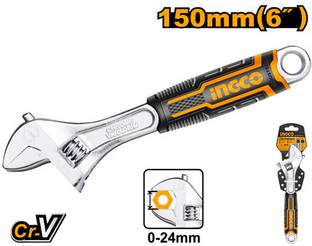 INGCO HADW131068 Adjustable wrench Single Sided T Type Wrench