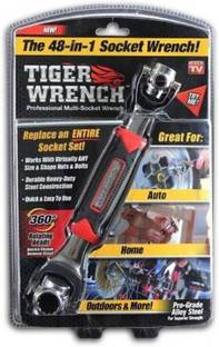 Divue Enterprise Advanced and Good-looking 48-in-1 Universal Tiger Wrench dd-wrench-multi head Double Sided Socket Wrench