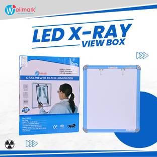 WELIMARK LED X Ray Illuminator View Box Single Film, Auto Activation, Variable Brightness X-Ray Viewer