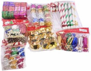 Flipkart SmartBuy Christmas Combo Hanging Ornaments Pack of 62