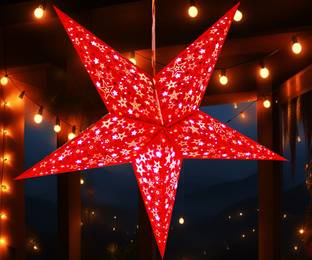 ME&YOU Beautiful Hanging Star |Festive Décor Item IZ23-03 Hanging Star Pack of 1