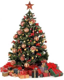 WEBELKART Christmas Tree Decoration Topper Ornaments Pack of 37