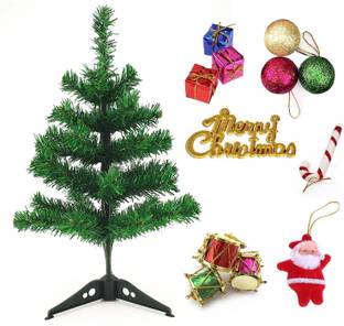 Kidzoo Pine 58 cm (1.9 ft) Artificial Christmas Tree