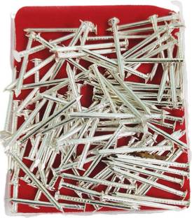 90 Degree Panchdhatu Metal Khilla Nail Pieces For Muhurat Puja Samagri Copper, Brass, Iron, Gold, Silver Yantra