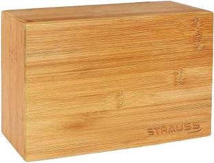 Strauss Wooden Yoga Block | Yoga Brick | Yoga Accessories Yoga Blocks