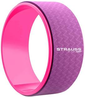 Strauss Yoga Wheel | Yoga Roller for Back Bends| Yoga Accessories Yoga Blocks