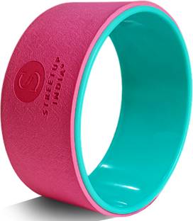 streetup india Yoga Wheel for Stretching, Exercise, Back Bends, Workout for Unisex Yoga Blocks