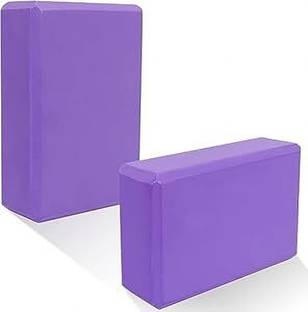 Sergio High Density Foam Yoga Block Brick Set of 2 for Improve Strength Yoga Blocks