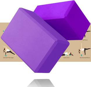 GNASTAS Premium EVA Foam Lightweight & Odor Resistant, Non Slip Surface Home Gym Workout Yoga Blocks