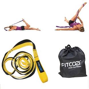 GSI Strap for Yoga, Pilates, Exercise, Physical Therapy Polyester Yoga Strap