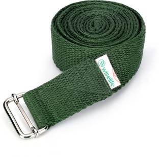 Wiselife Yoga Stretch Belt/Strap|Best for Daily Stretching, Physical Therapy & Fitness Cotton Yoga Strap