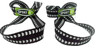 S Sport Professional Figure 8 Lifting Straps, Deadlift Strap, Wrist Strap For Gym Polyester, Cotton Yoga Strap