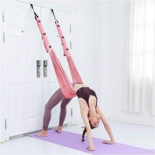 Shopeleven Stretching Strap, Aerial Yoga Strap, Suitable For Yoga Body Shaping, Fitness Nylon, Cotton Yoga Strap