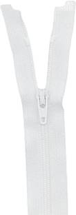 Hunny - Bunch Premium YKK Open Zipper(20 Inch)for All Kinds of Crafting, Dresses. Shade - White Brass Open-ended Zipper