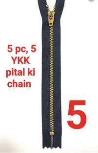 rut YKK Jeans zip Blue Brass Open-ended Zipper